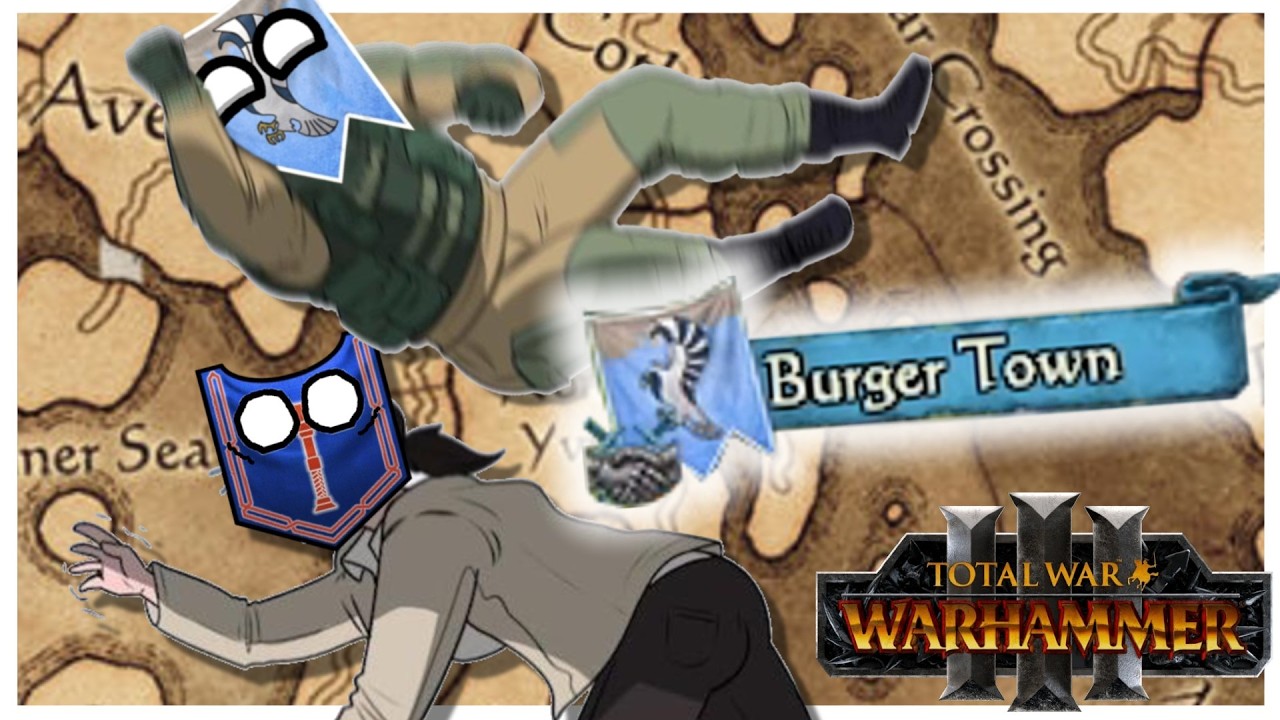Burger Town Beatdown -Warhammer 3 Multiplayer