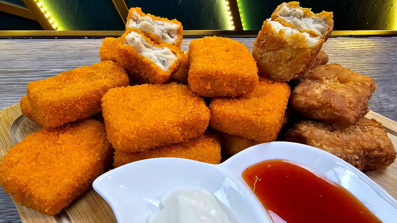 NUGGET AYAM HOMEMADE JUICY & RANGUP!!!  | Chicken Nuggets