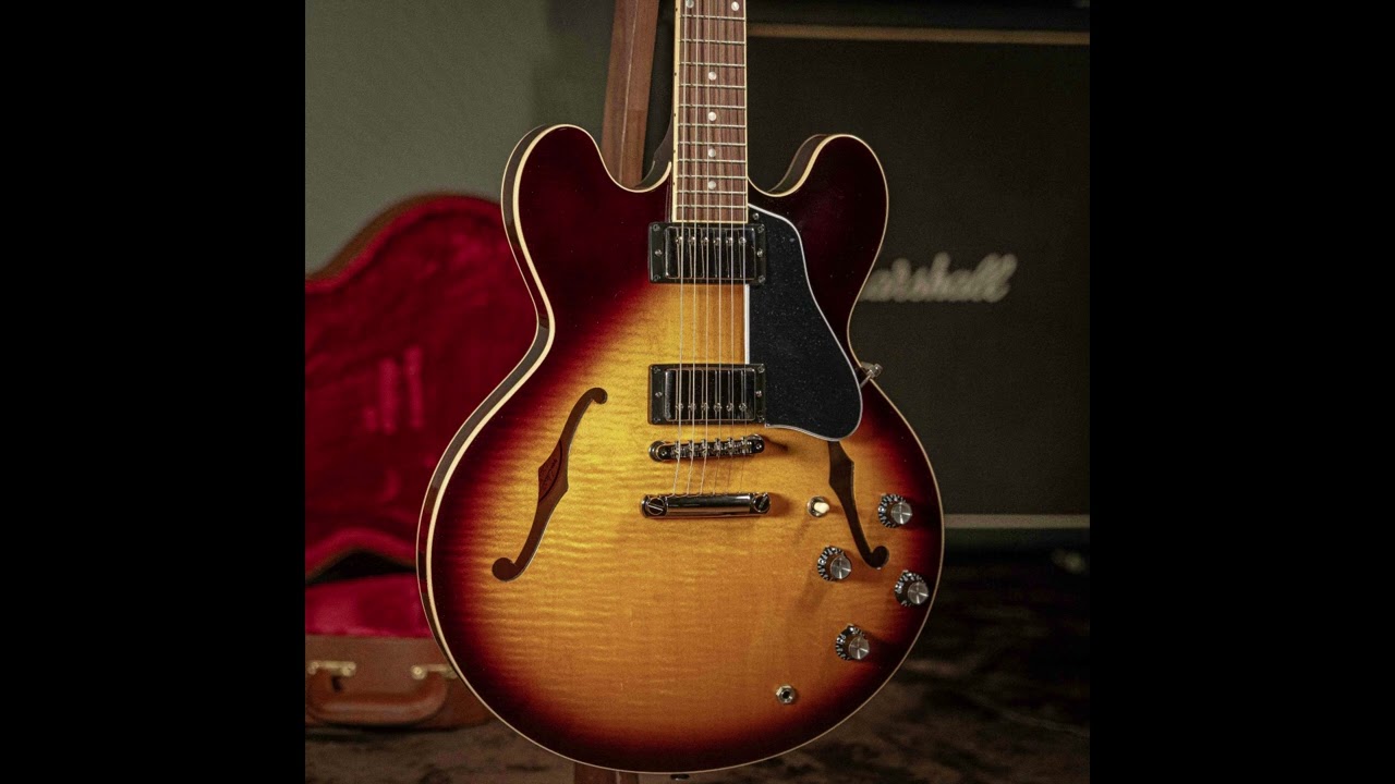 Super Slow Soulful Blues Guitar Improv Over Guitar Backing Track Jam in A Minor by@ArtmantStudios 