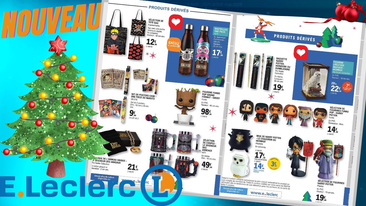 catalogue LECLERC du 15 novembre au 24 décembre 2022 😍 SPÉCIAL NOËL - FRANCE - PARTIE 4