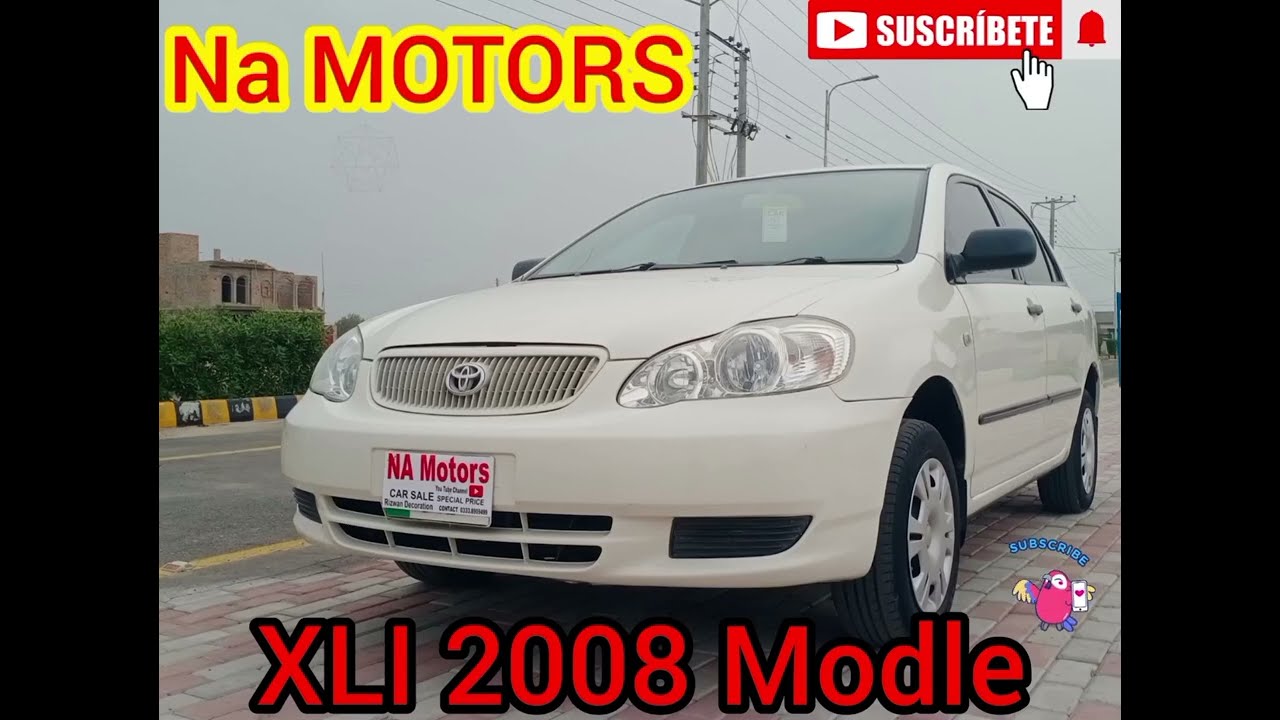 Toyota Corolla XLI model 2008 For Sale ll price Detail; Review