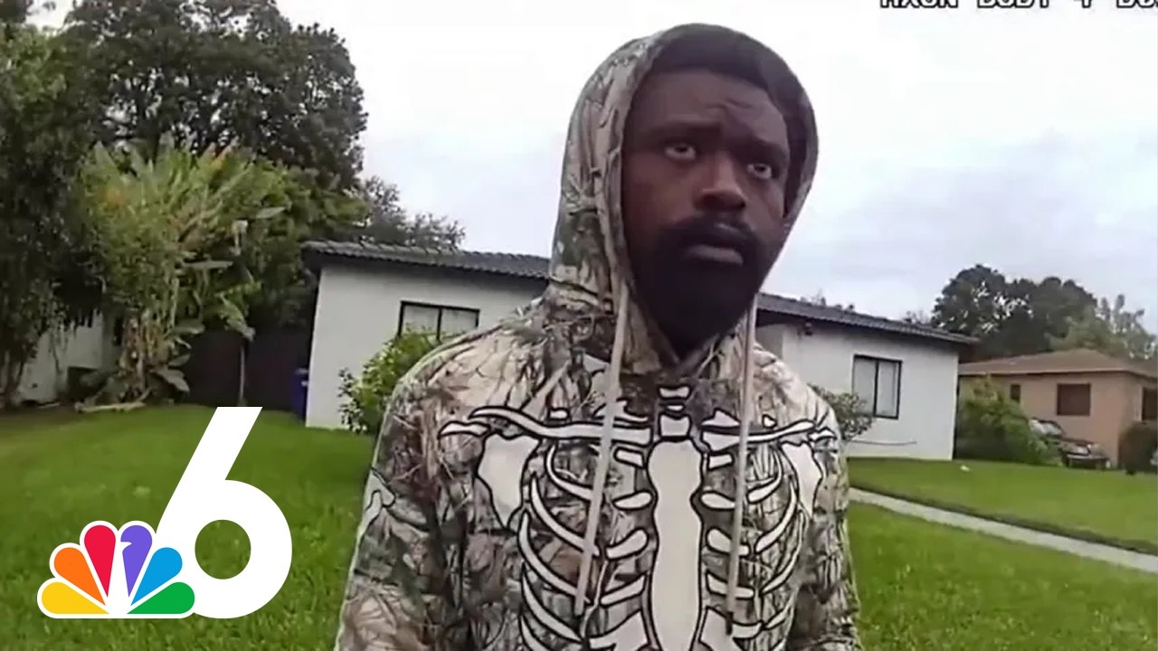 Bodycam shows Florida man before ankle monitor linked him to burglaries: Cops