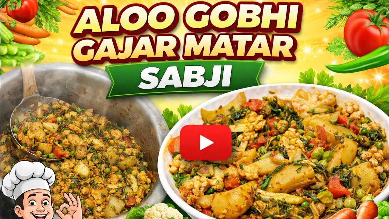 #AlooGobhi #MixVegSabji #GharKaKhana #IndianRecipe #VegRecipe #CookingVideo