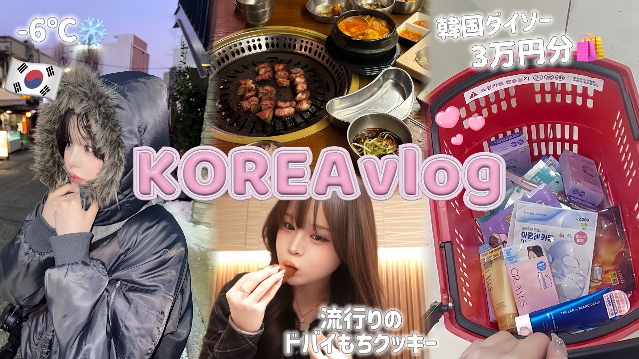 2泊3日韓国旅行🇰🇷人気スポット巡って買い物もグルメも大満喫してきた☃️🤍南大門/梨泰院/江南【後編】