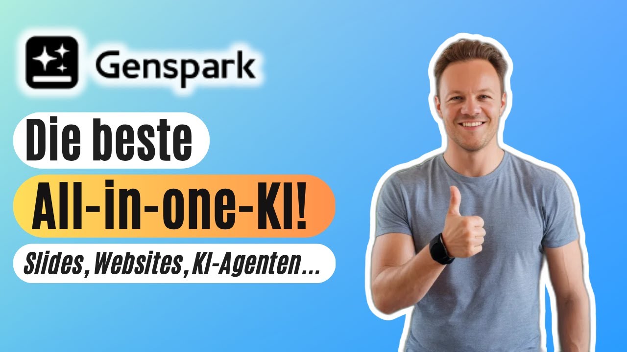Diese All-in-One KI-Suite kennt kaum jemand | GenSpark Tutorial & Review