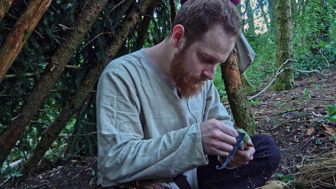 I Spent the Night in the Wilderness with ONLY Medieval Equipment!