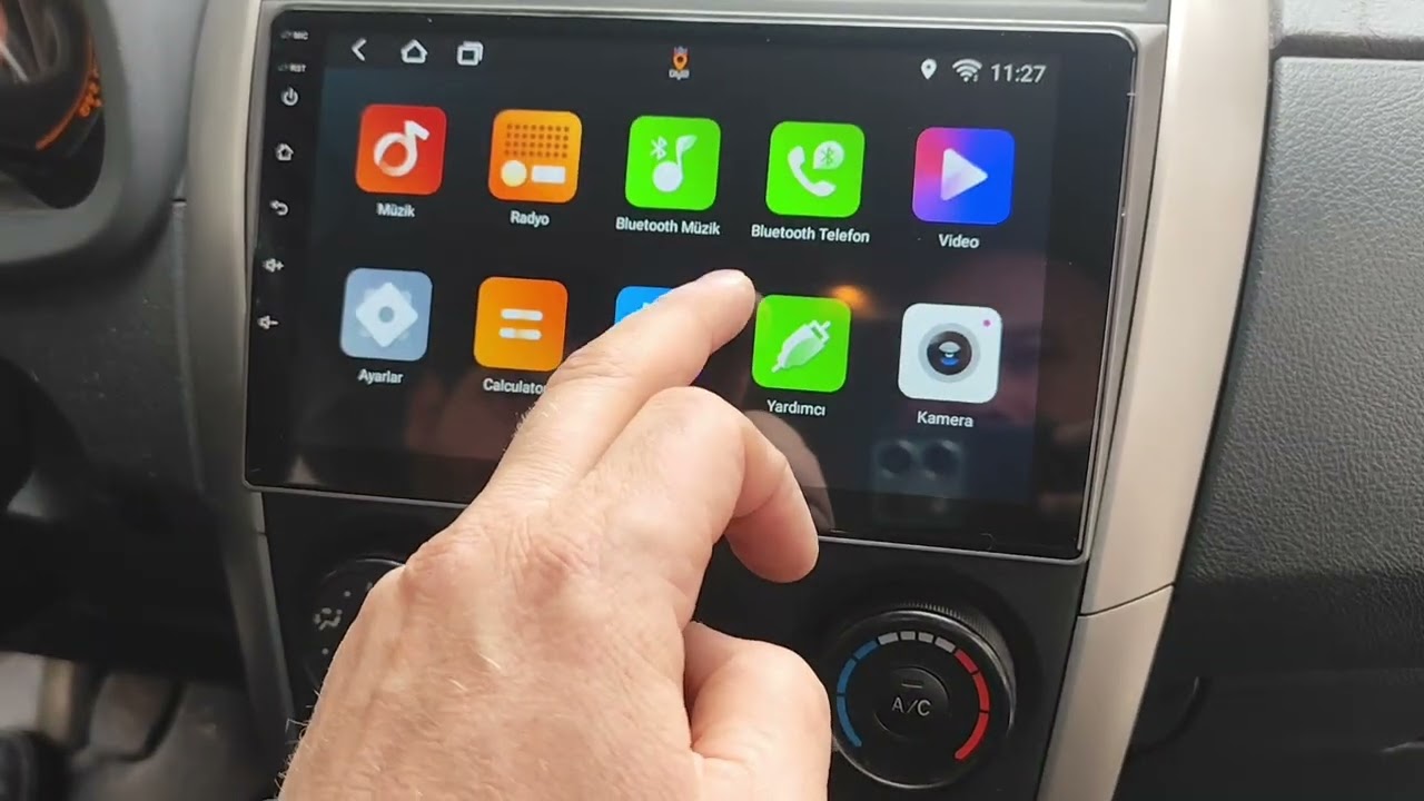 Toyota Corolla android multimedya montaj 