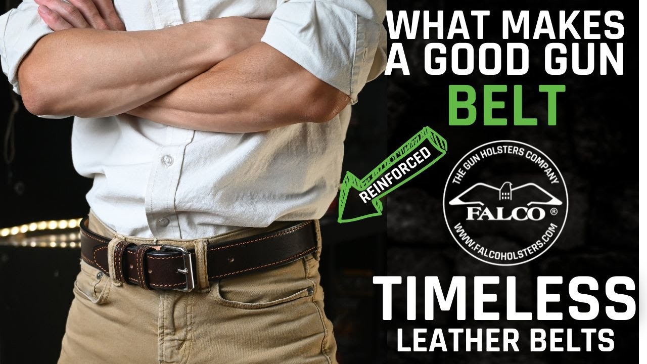 What Makes a Good Gun Belt? - Enhanced Timeless Leather Gun Belts