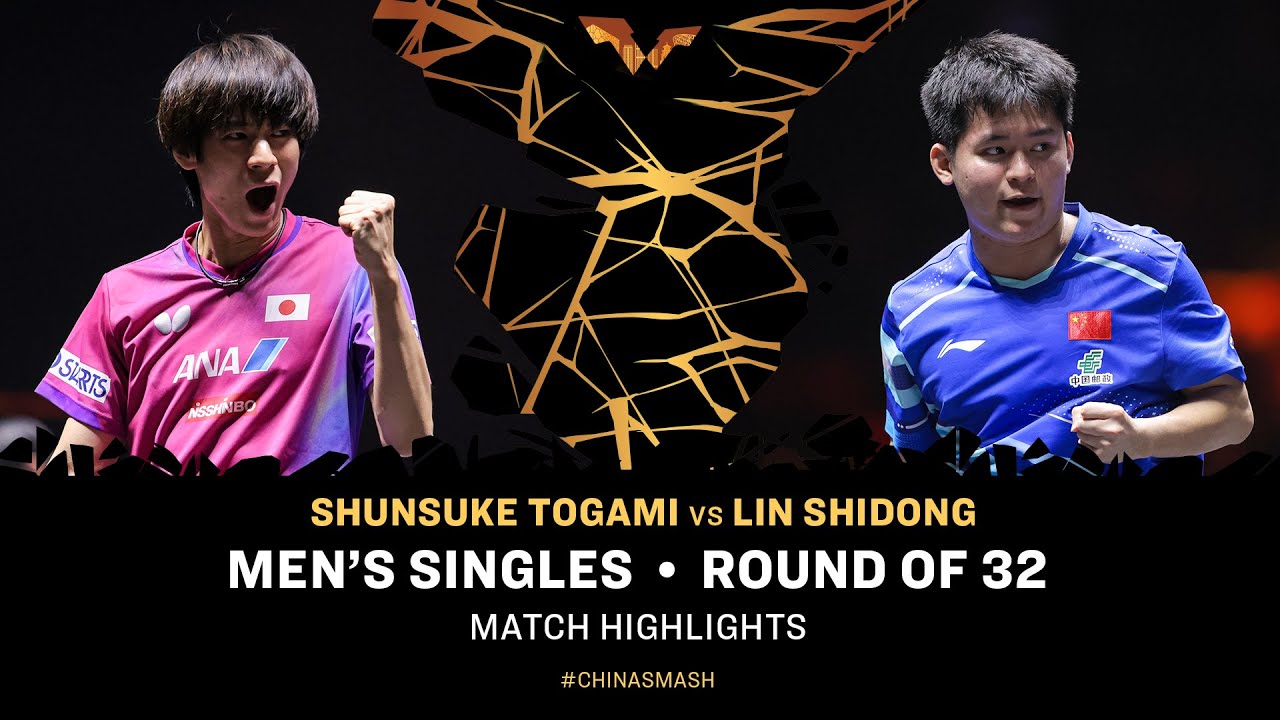 Shunsuke Togami vs Lin Shidong | MS R32 | #ChinaSmash 2025