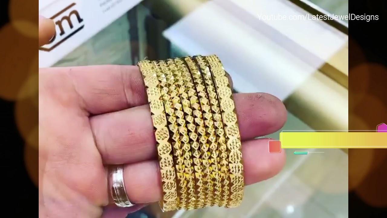 Latest Gold Bangles Collection // Gold Bangle Design Catalogue 2022