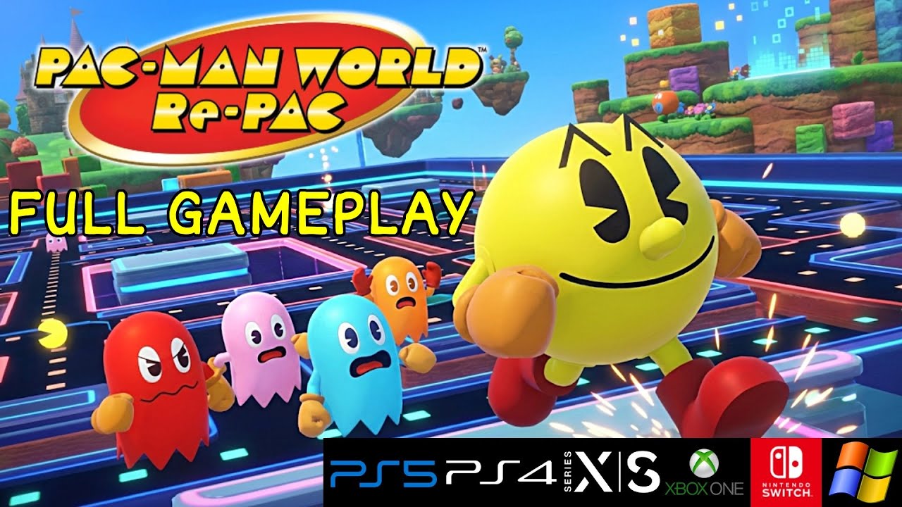 PAC-MAN WORLD RE-PAC - FULL GAMEPLAY - KUKUWADEWI TV