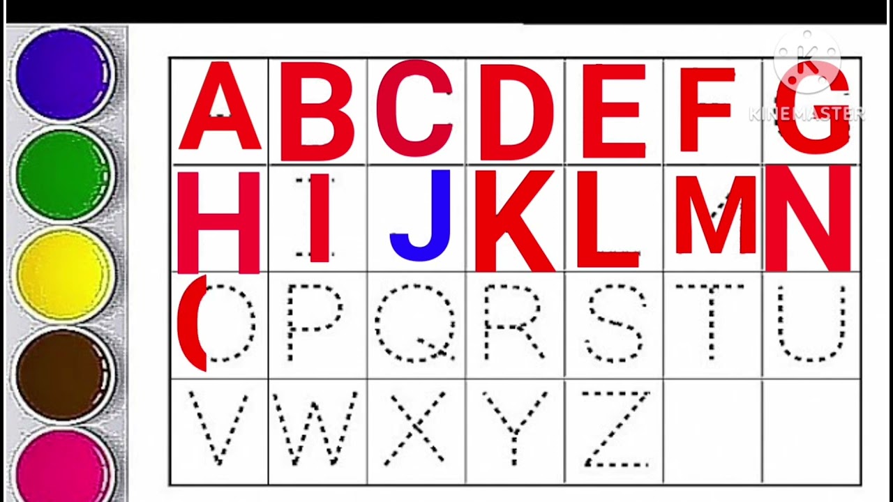 A to Z Capital Letter Writing Practice | Alphabet Writing for Kids | Handwriting Practice 