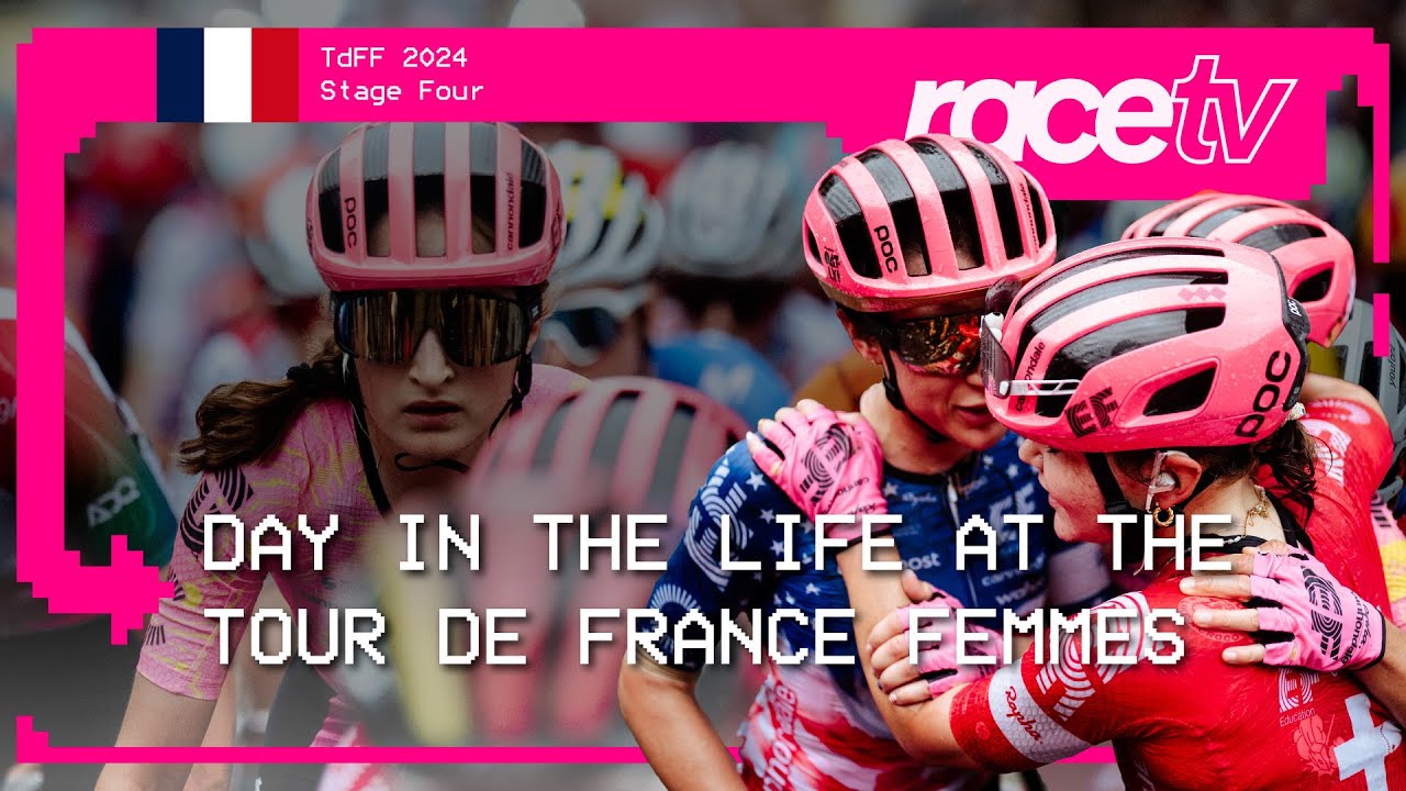 ДЕНЬ ИЗ ЖИЗНИ В EF-OATLY-CANNONDALE — Этап 4 | RaceTV | TdFF 2024