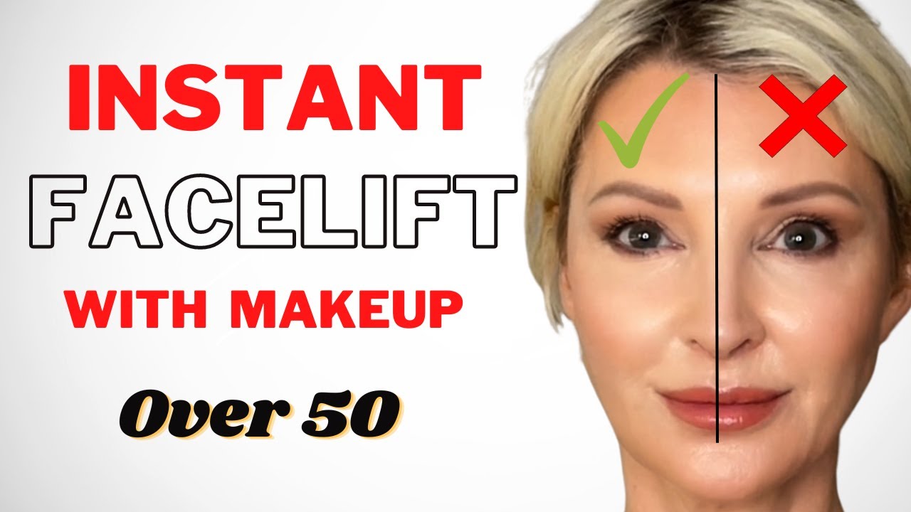Over 50? Get an Instant Facelift with THIS Makeup Trick!