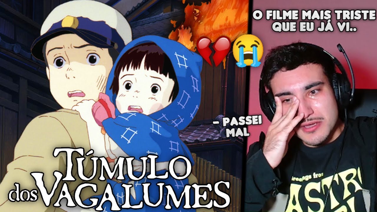 PASSEI MAL DE TANTO CHORAR 😭😭 ASSISTINDO TÚMULO DOS VAGALUMES PELA PRIMEIRA VEZ (1988) - FILME REACT
