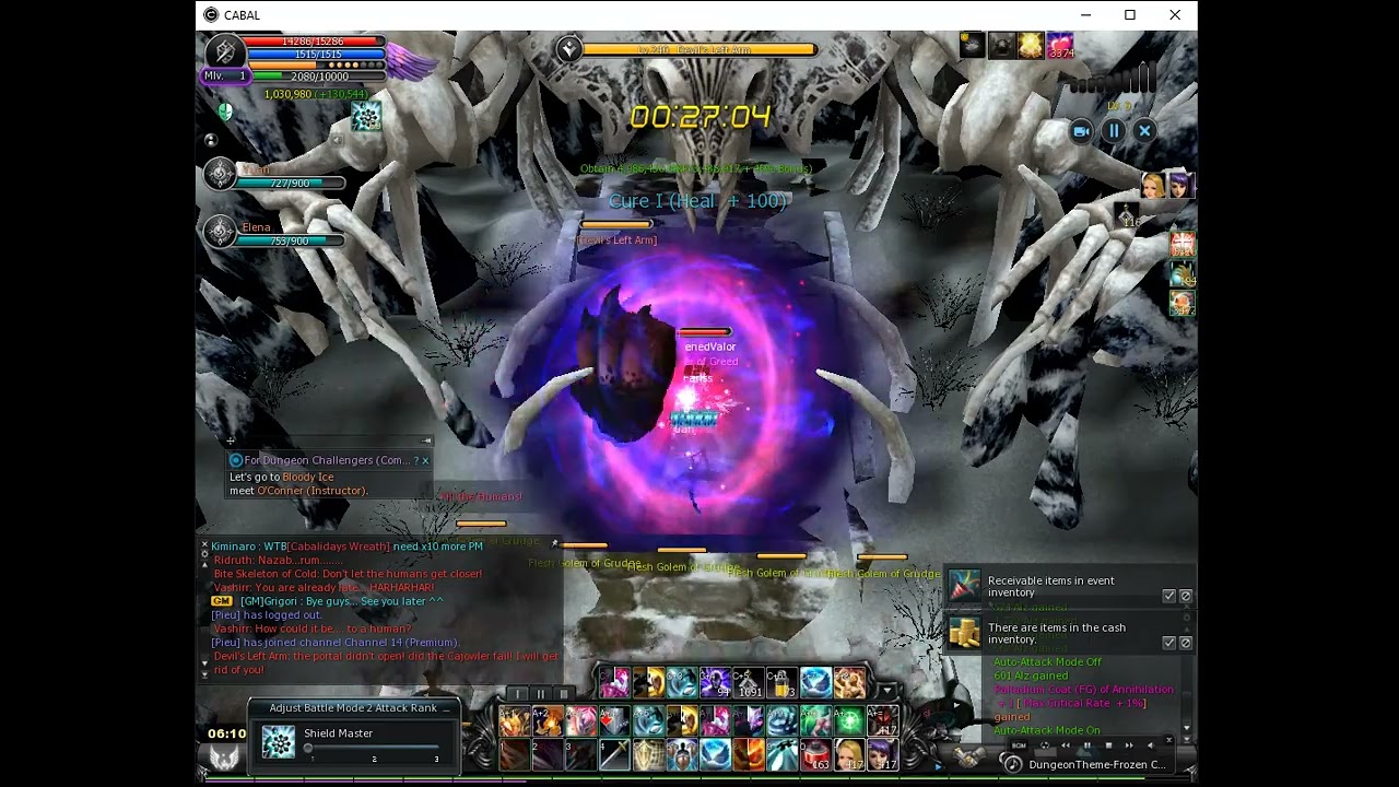 CABAL Online NA - [FS] Fariss Solo Frozen Canyon