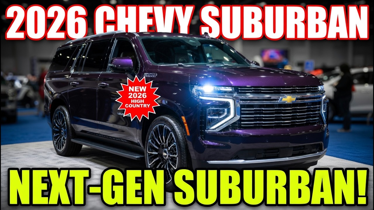 Chevrolet Suburban High Country 2026 года