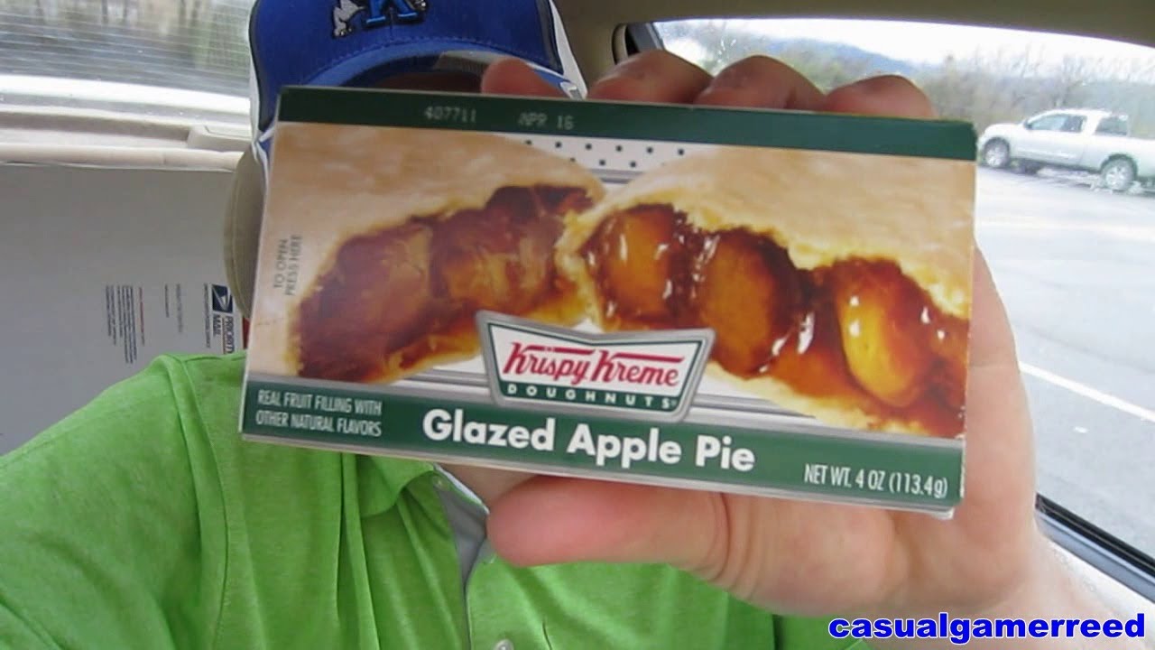 Reed Reviews - Krispy Kreme Glazed Apple Pie