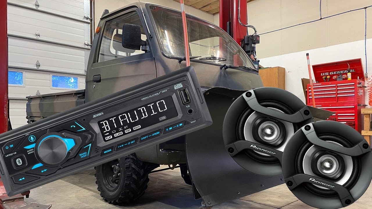 Добавляем звуковую систему в Suzuki Carry!