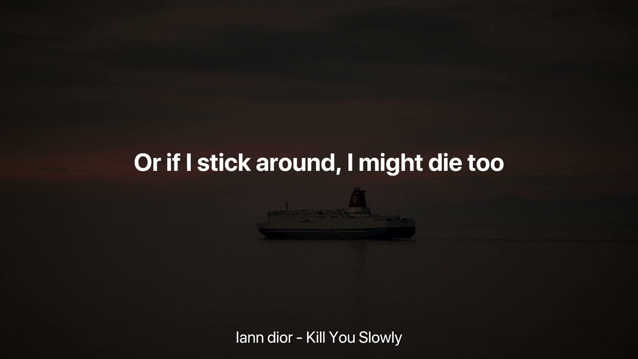 Iann dior - Kill You Slowly (Lyrics)