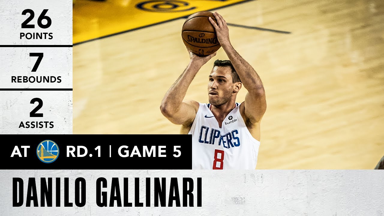 Danilo Gallinari Drops 26 Points at Warriors | 4/24