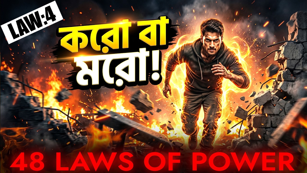 4th Law of Power | Enter Action With Boldness | 48 Laws of Power Series | Bangla Motivational Video