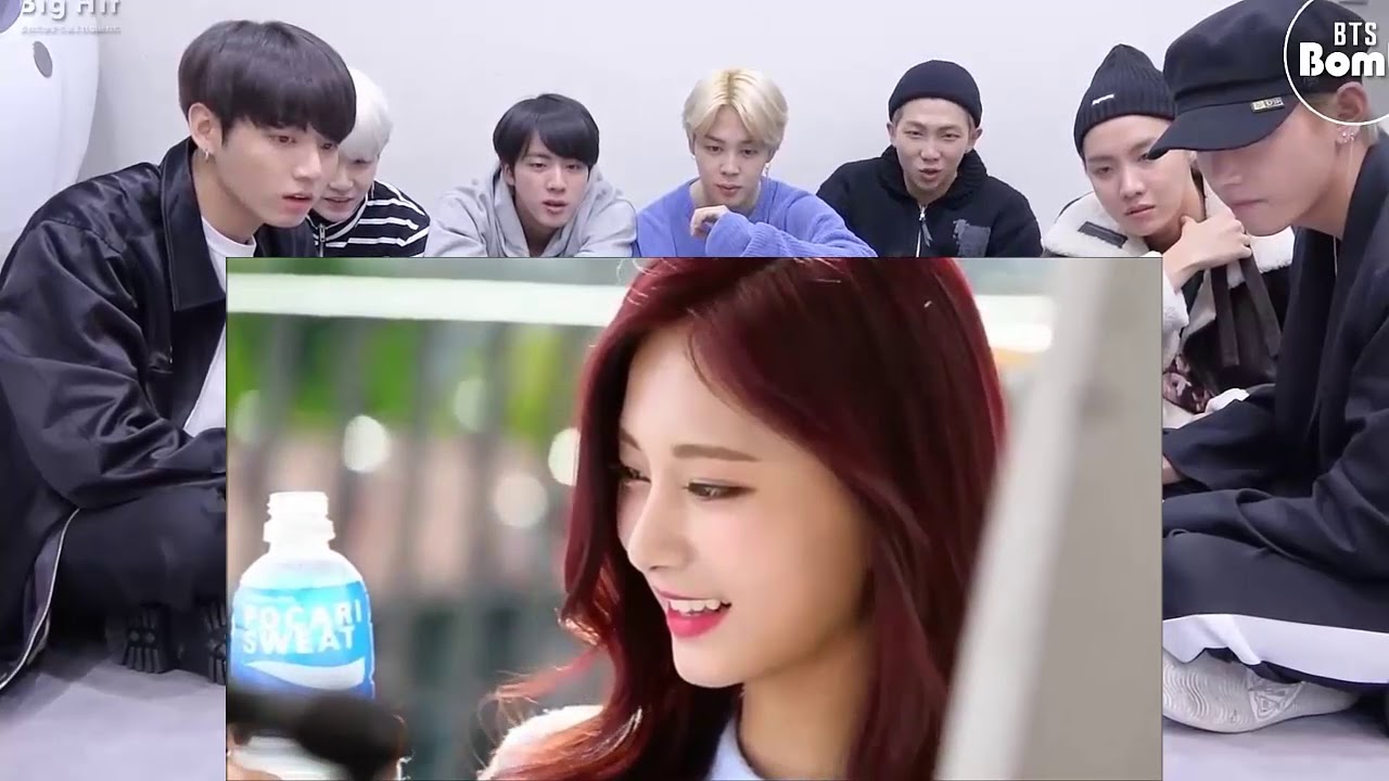 BTS reaction to Twice#Tzuyu - Beautiful moment