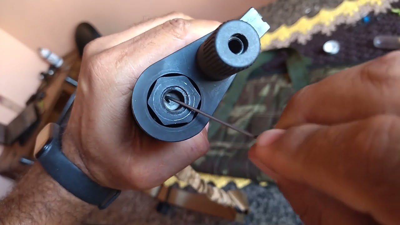 Como trocar o filtro da válvula de enchimento da Rossi R8 G2