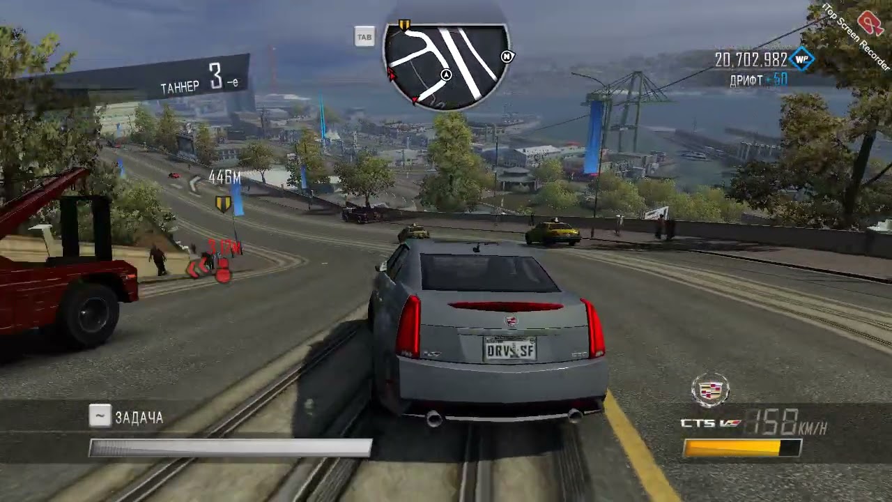 Driver San Francisco Test Drive Cadillac CTS-V