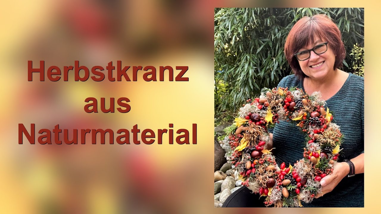 Herbstkranz selber binden / RuthvonG