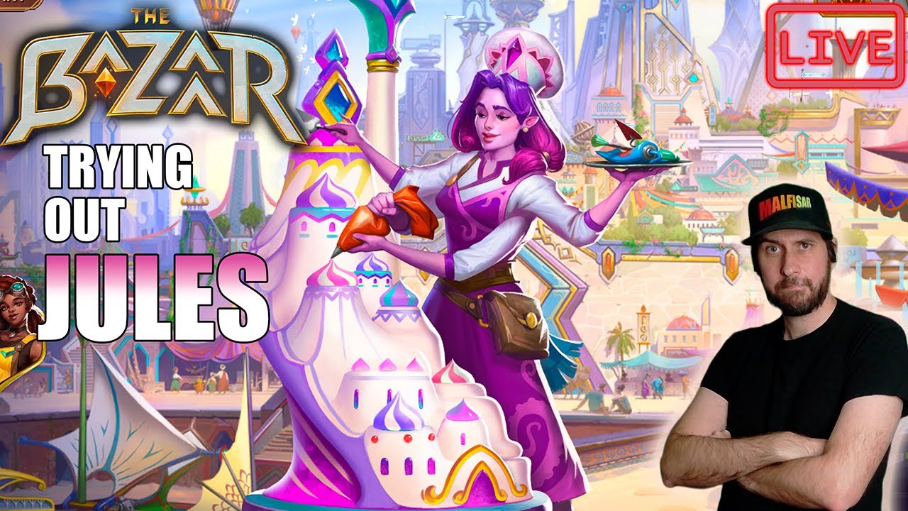 [Vertical]🔴LIVE🔴 Learning Jules in the Bazaar! Can we get some good items today?