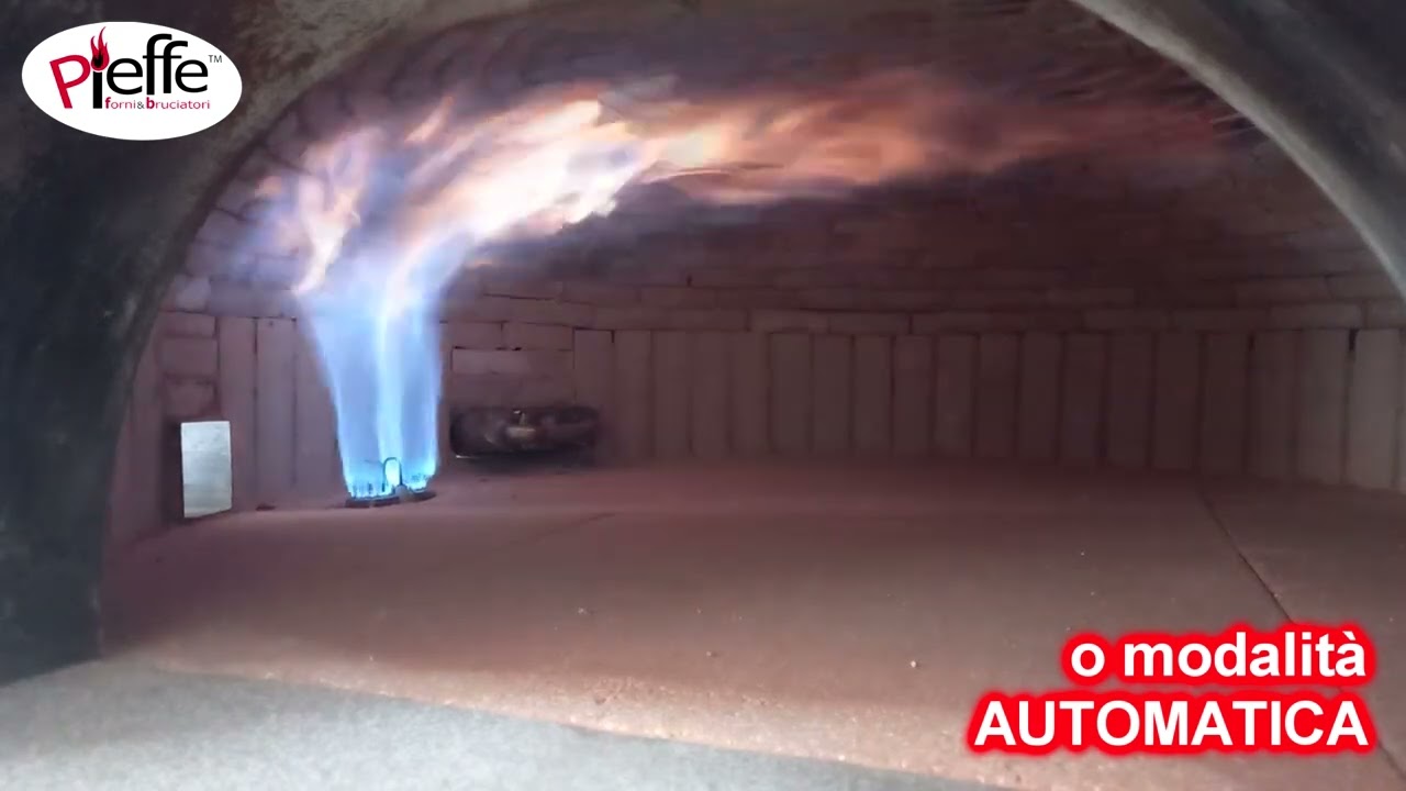 Bruciatore a Gas PF15 DIGITALE con Controllo Automatico Temperatura - Pieffe Forni&Bruciatori