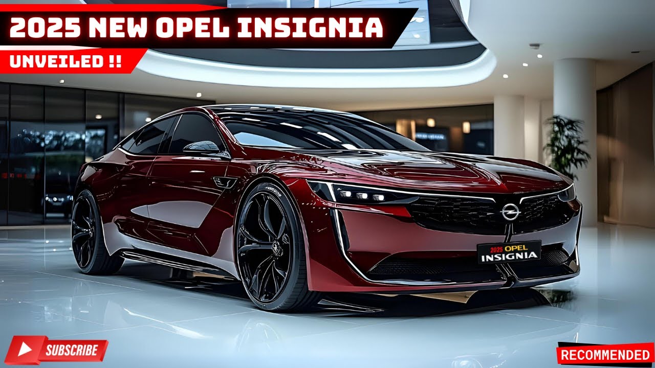 Открытие нового Opel Insignia 2025 года: роскошный седан следующего поколения, который будет