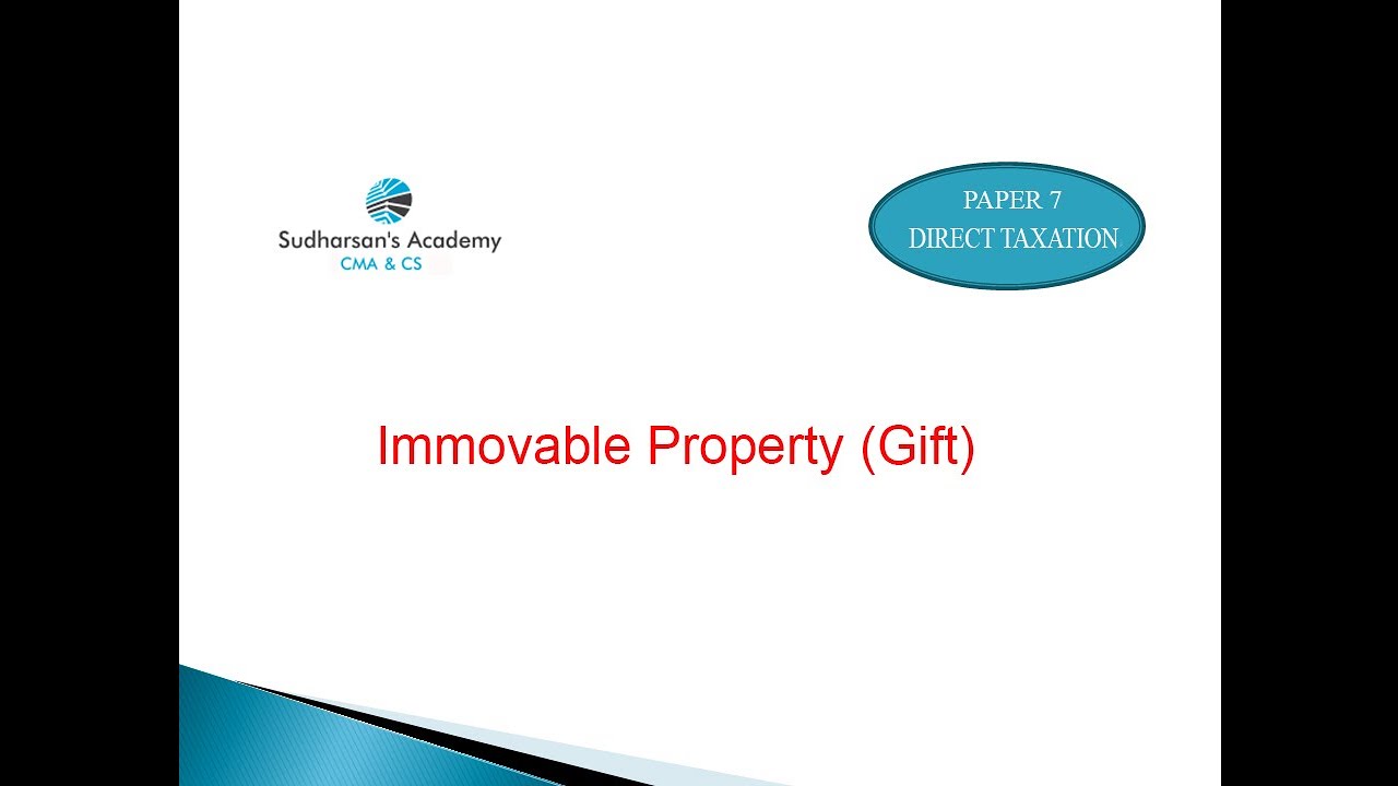 Immovable Property (Gift) (Tutorial in Tamil)