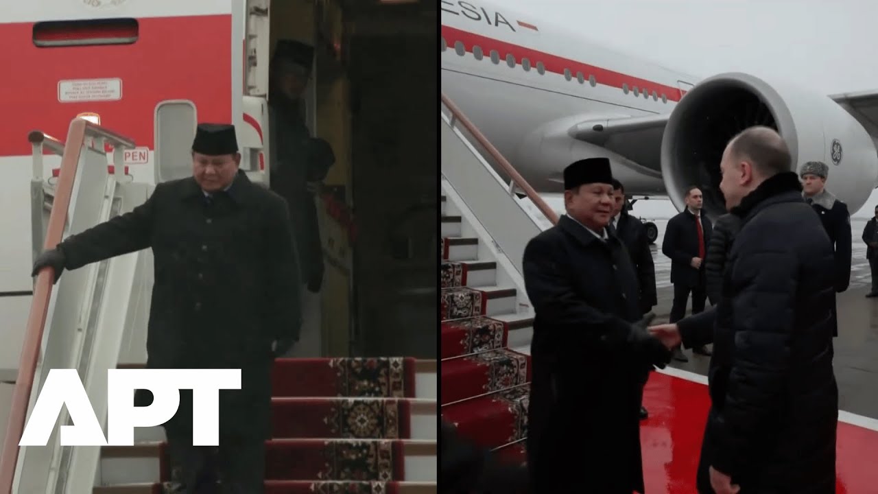 Indonesia&rsquo;s President Prabowo Arrives in Moscow, Seeks Stronger Bilateral Ties With Putin | APT