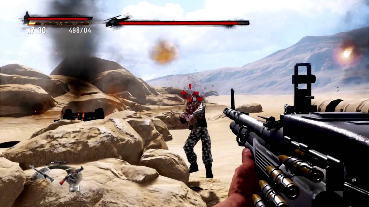 Rambo the videogame Final mission 3 stars