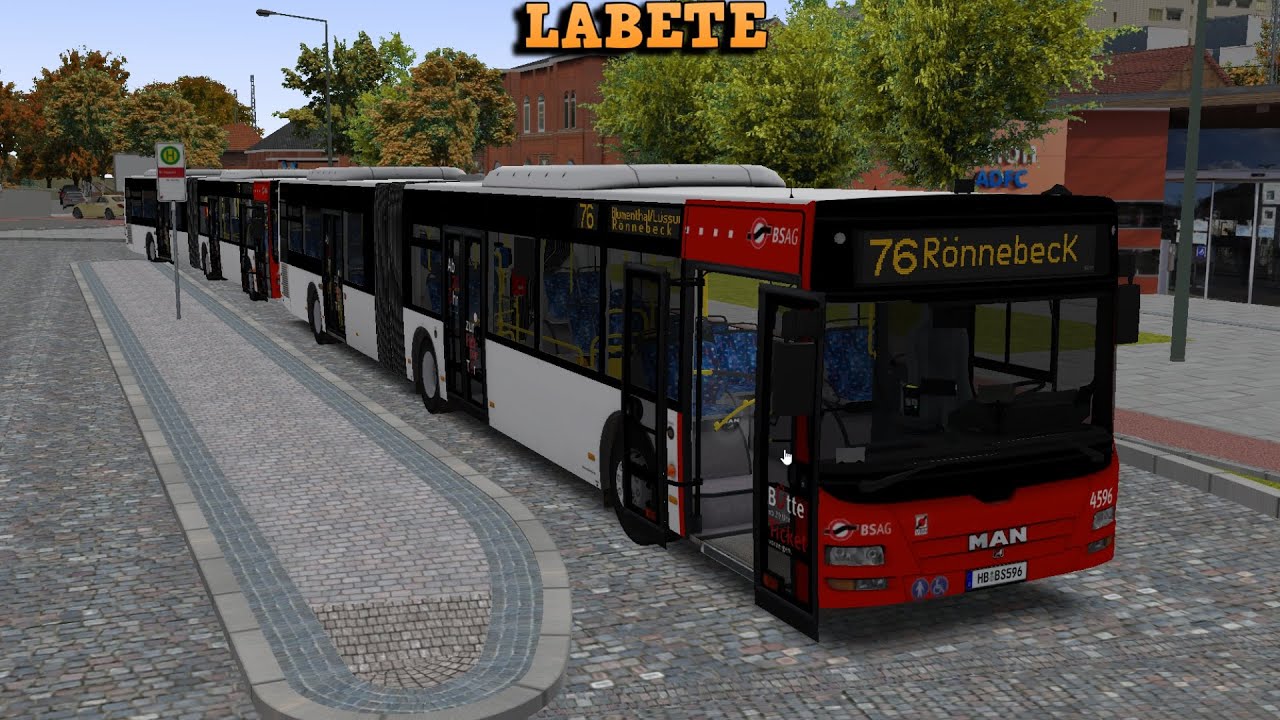 🚍OMSI2 HD Map BRAMEN LIGNE 76 DIRECTION RONNEBECK🚍