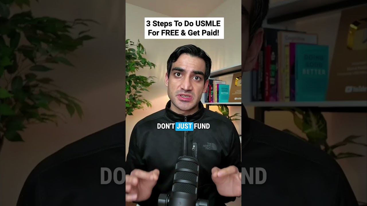 USMLE for Free? The Shocking Strategy Revealed #shorts #usmle #doctor
