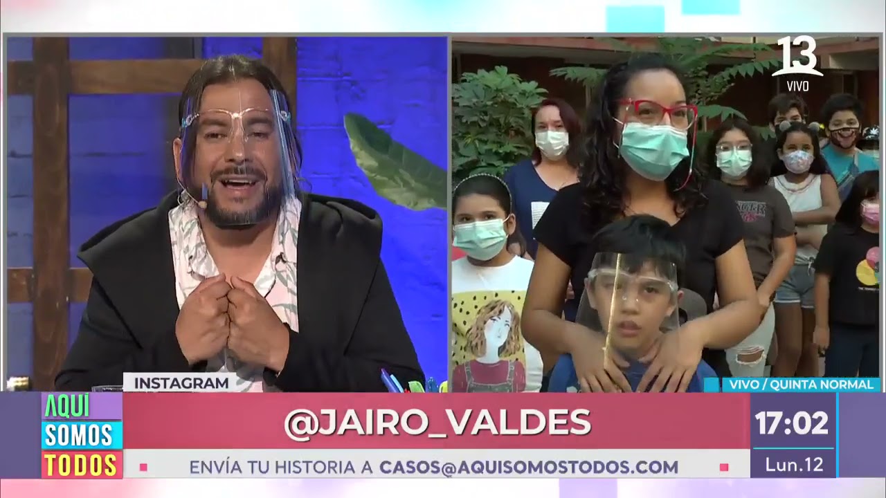 Super Mamá:  está quedando sorda y su hijo es autista.  Aquí Somos Todos, Canal 13.