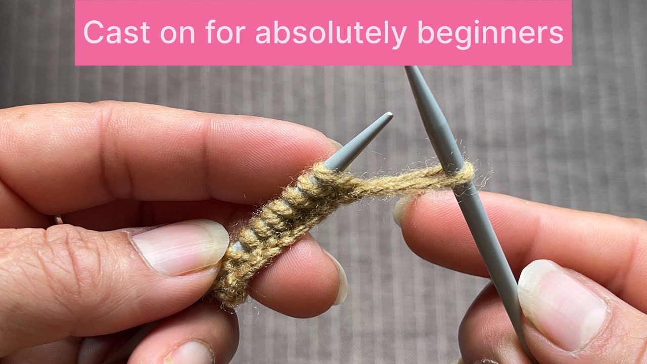 Knitting cast on for absolutely beginners/ घर लगाउने सजिलो तरिका