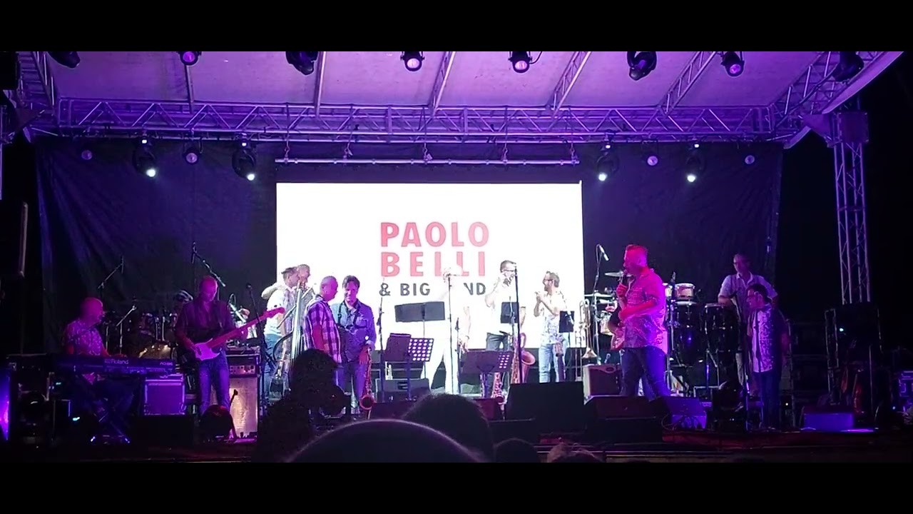 Presentazione Della Big Band e Dottor Jazz E Mister Funk - Paolo Belli e la Big Band