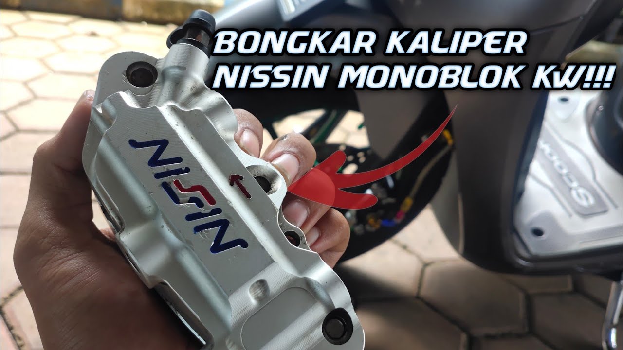 Kaliper Macet!!! Bongkar Kaliper Nissin Monoblok KW