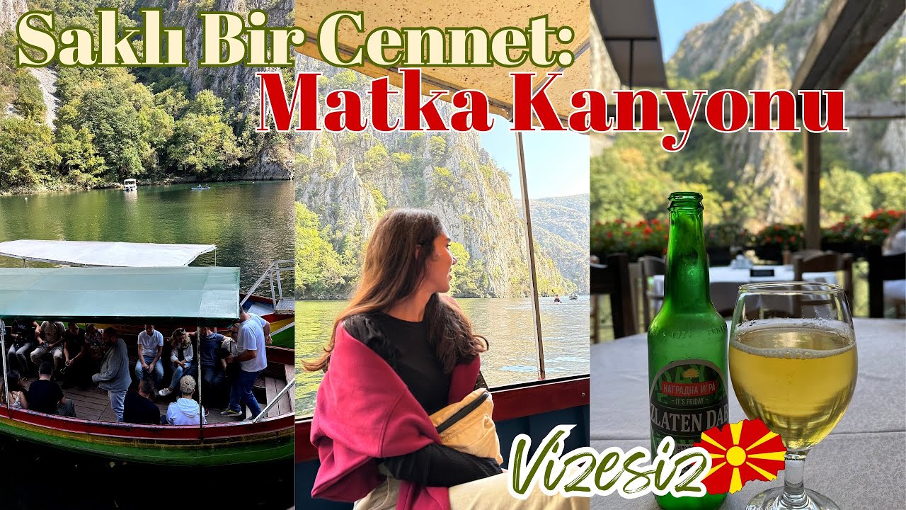 &Uuml;SK&Uuml;P&rsquo;e gelenler i&ccedil;in: MATKA KANYONU🌴 Buraya uğramadan d&ouml;nmeyin!🌿🍄 | Ilgaz Cinsdemir