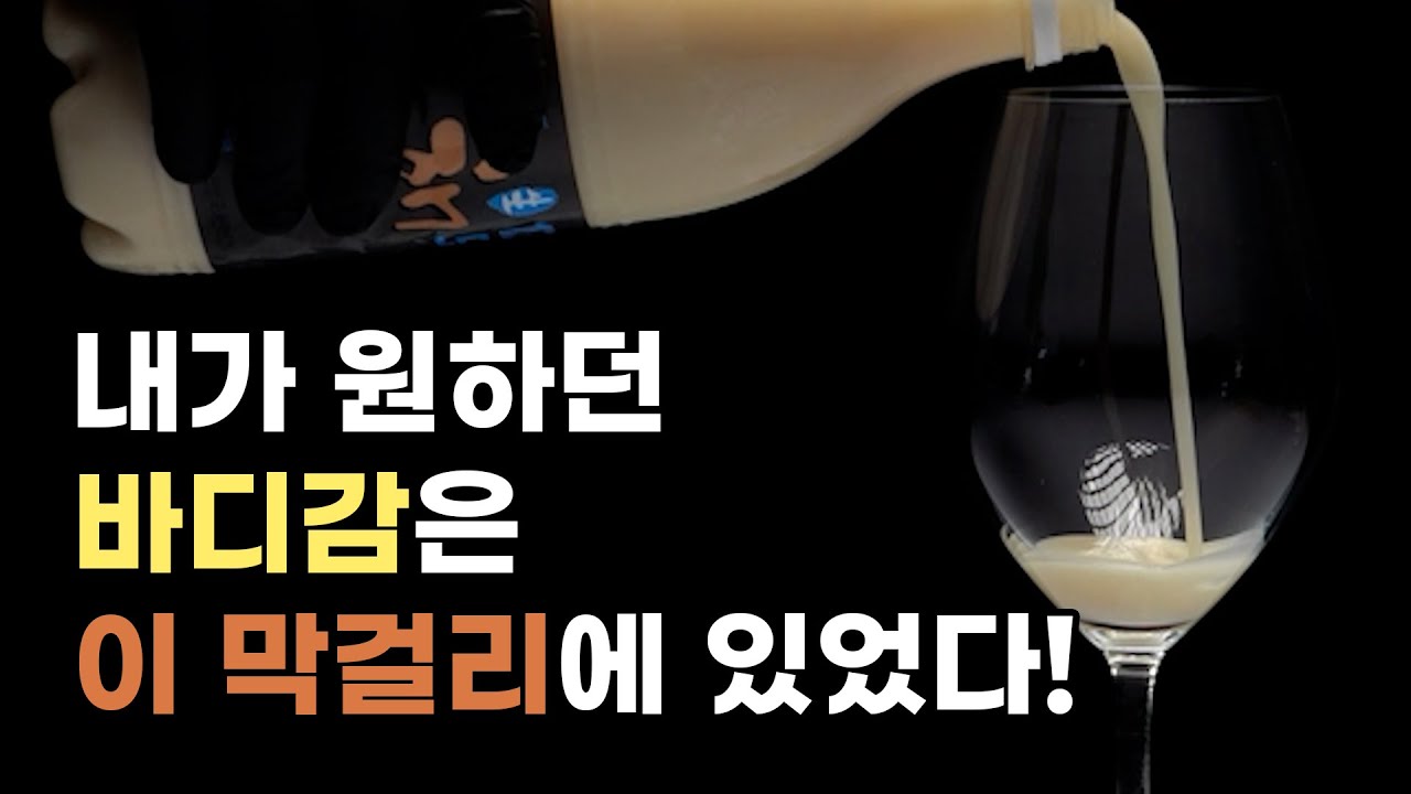 내가 죽을 먹고 있나? 바디감 최강! 해창 막걸리 12