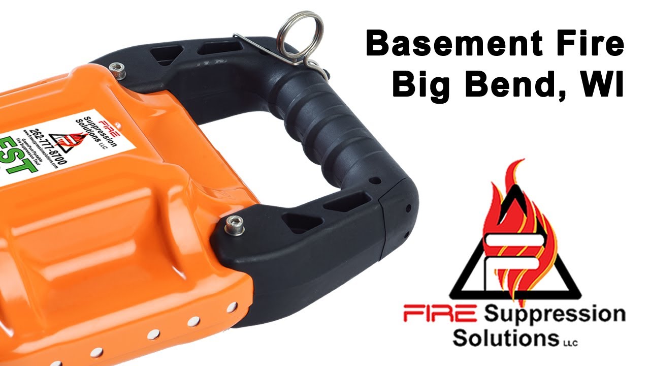 (Narrated) Big Bend Basement Fire Deployment of the GreenPort Portable Fire Suppression Tool (FST)