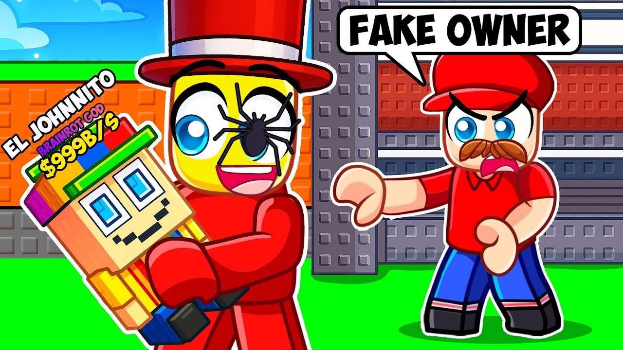 OWNER Let Me Use His Account To Troll My Friend! (Steal a Brainrot)