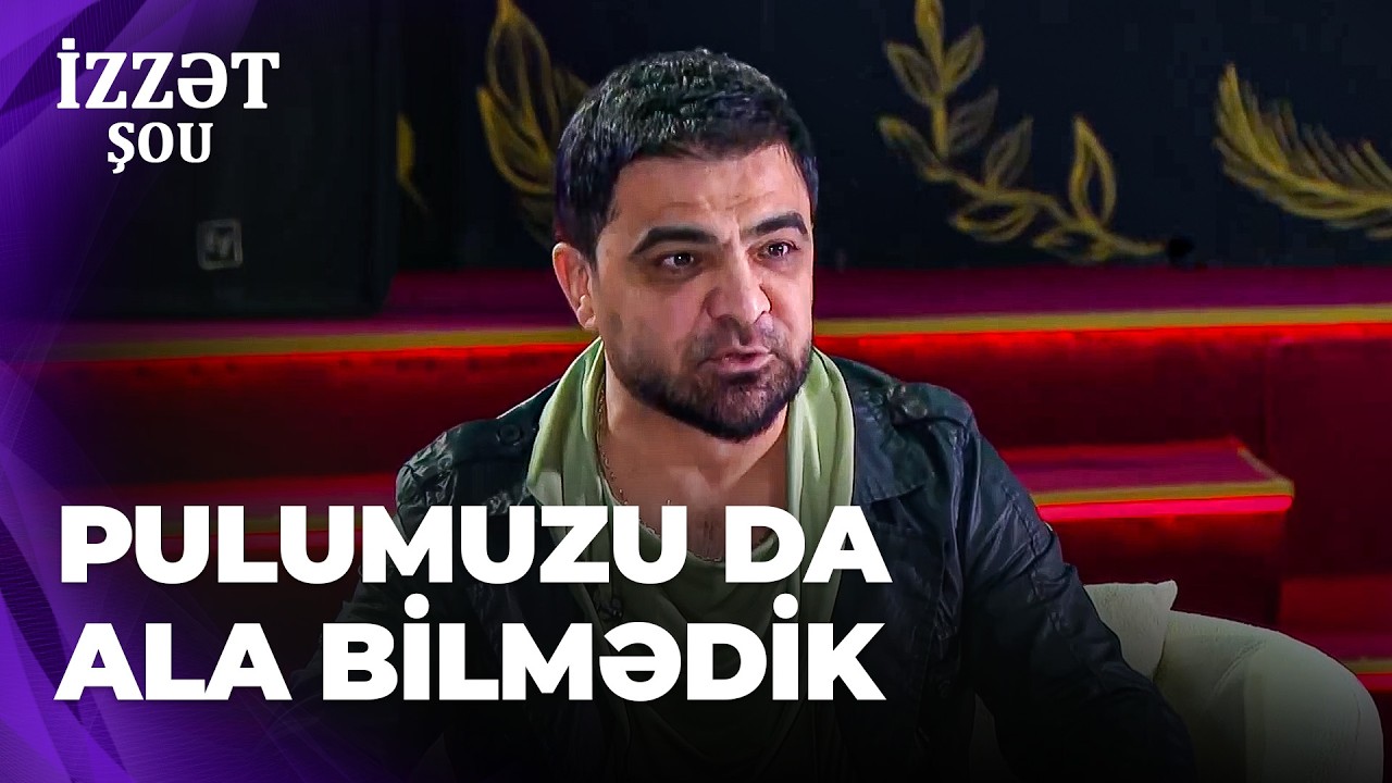 İzzət şou - Fərda Amin başına gələn hadisədən danışdı - Konsertimizi edən adam qaçdı