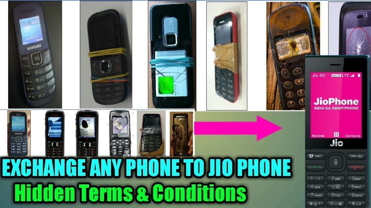 Jio phone exchange offer  Terms &Conditions मानसून हंगामा एक्सचेंज ऑफर का पूरा सच नियम व शर्तें