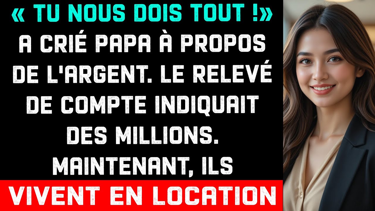 Au dîner familial, papa exigea mes économies de vie—Puis son banquier vit mon solde