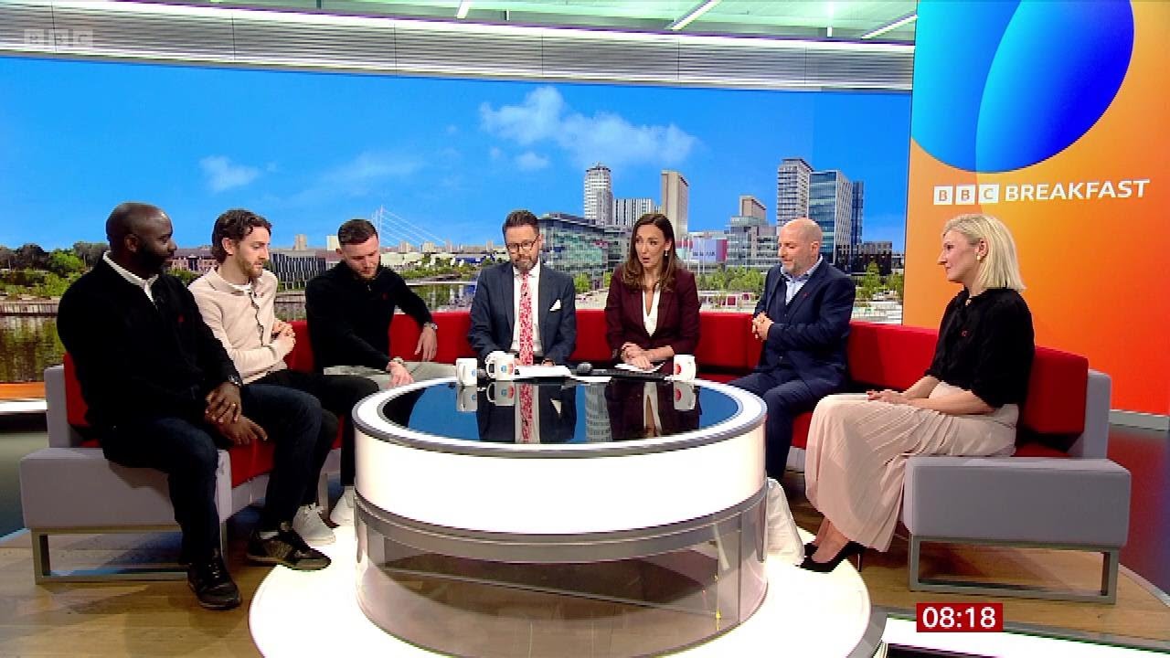 Fabrice Muamba, Tom Lockyer, Charlie Wyke Urge Everyone To Learn CPR On BBC Breakfast [01.05.2024]